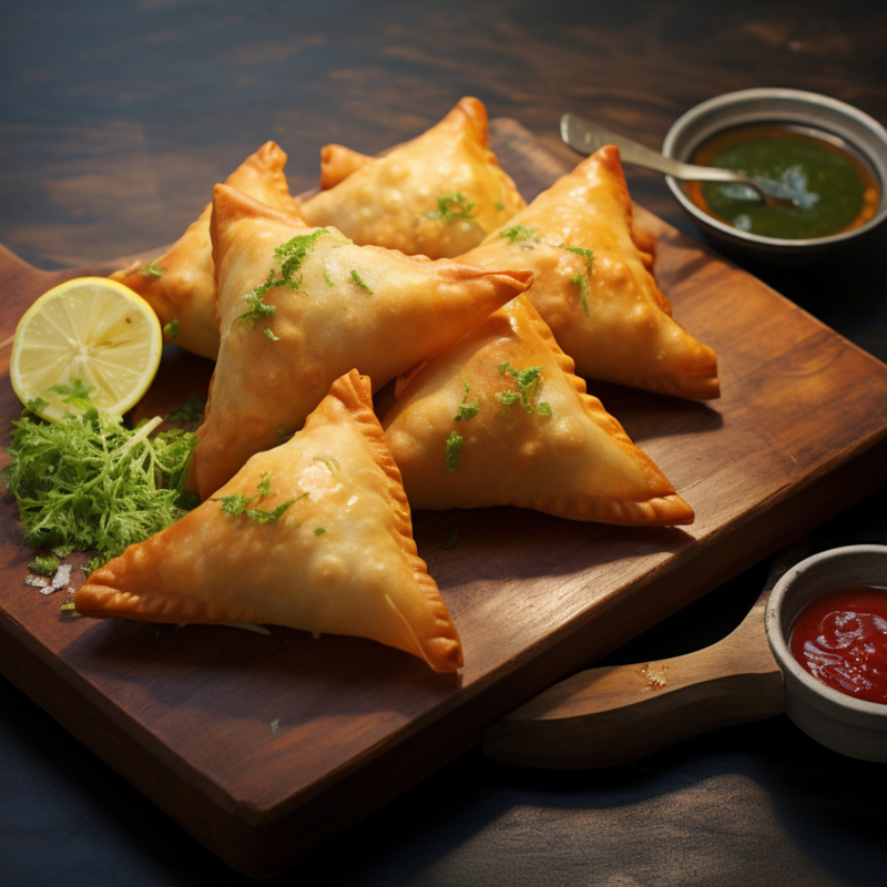 Cocktail Pizza Samosa