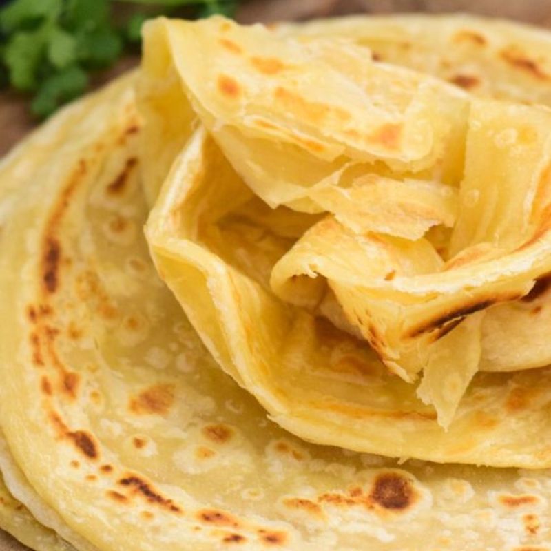 Flaky Paratha | Desi Cooks