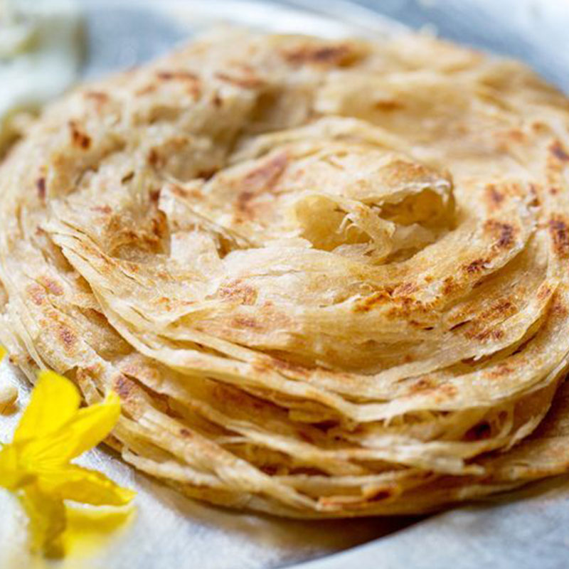 Flaky Paratha | Desi Cooks